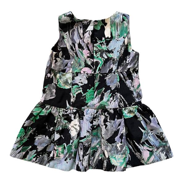 Milly Minis Sleeveless Floral Dress Kids Sz 2 - Picture 4 of 5